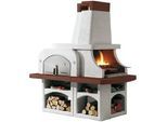 Palazzetti Parenzo - Grillkamin-Holzbackofen