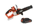 Black & Decker GKC1820L20-QW - Elektro Kettensäge - Lithium-Akku 18V 2Ah - Schwert 35 cm