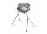 Ompagrill 485 Pro Inox Holzkohlegrill