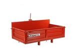 Francini P 150 - Heckcontainer für Traktor - Kippbar - 3 öffenbare Heckklappen
