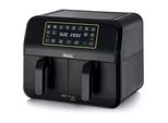 Ariete 4623 Airy Fryer Dual - Heißluftfritteuse mit Doppelkorb und digitaler Anzeige