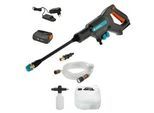 Hochdruckreiniger-Pistole Gardena AcquaClean 24/18V Lithium mit 2.5A Batterie