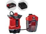 Einhell GE-DP 18/25 Li Akku-Wasserpumpe - Akku 18V 2,5Ah und Ladegerät