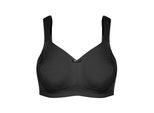 Minimizer-BH SUSA "Minimizer ohne Bügel London", Damen, Gr. 95, Cup H, schwarz, Obermaterial: 76% Polyamid PA. 24% Elasthan EL., BHs Minimizer-BH