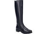 Stiefel JOSEF SEIBEL "Chiara 01, dunkelblau", Damen, Gr. 37, blau (dunkelblau), Obermaterial: 100% Rindsleder Leather cow., Schuhe Stiefel