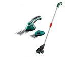 Bosch ISIO3 - Akku-Grasschere mit integriertem Akku auf Schaft - 3.6V 1.5Ah