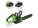 Greenworks GD24CS30 - Akku-Kettensäge 24V 4Ah - Schwert 30 cm
