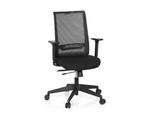 hjh OFFICE Profi Bürostuhl CONISTON Stoff / Netzstoff mit Armlehnen