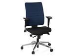 hjh OFFICE Profi Bürostuhl PRO-TEC 350 Stoff mit Armlehnen (höhenverstellbar)