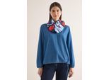 Halstuch CECIL, Damen, Gr. onesize, bunt (universal blau), Stoff, 100% Modal, gemustert, Modetücher, aus Modal