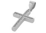 Kettenanhänger ADELIA´S "Damen Anhänger – Kreuz Kreuzanhänger aus 925 Silber mit Zirkonia", silber, Schmuckanhänger, Damen, Silber 925 (Sterlingsilber), Kettenanhänger, Perfekt als Geschenk zum Jubiläum