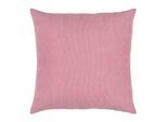 Dekokissen PAD "CASUAL", rose, unifarben, B:40cm L:40cm, Polyacryl, Polyester, Dekokissen_Sitzkissen_Kissenhüllen, Made in Europe