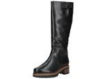 Stiefel HÖGL "Högl Stiefel Leder", Damen, Gr. 39, schwarz, Leder, Schuhe Stiefel