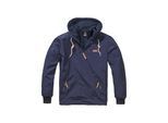 Anorak BRANDIT "Brandit Herren Pull Over Windbreaker", Herren, Gr. 5XL, blau (navy), 100% Polyamid, unifarben, normal, ohne Ausschnitt, Jacken