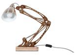 KAYOOM Tischleuchte "Tischlampe Merop", braun (teak), 1, H: 55cm, 1 Stk., Leuchten, hochwertig, außergewöhnlich, Tischleuchte