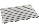 Badematte WENKO "Modell Indoor & Outdoor", beige, H:3mm, Kunststoff, Badematten, Badematte, Baderost aus stabilem Kunststoff, rutschhemmende Unterseite
