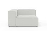 Sofa-Eckelement OTTO HOME "HAILY Sessel mit Armlehne links/rechts, Maße B/T/H: 130/100/72 cm", beige (creme), B:130cm H:72cm T:100cm, 100% Polyester, Polsterelemente, Sofa-Eckelement, als Modul oder separat verwendbar, für individuelle Zusammenstellung
