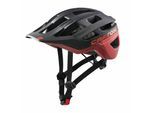 Fahrradhelm CRATONI "MTB-Fahrradhelm AllRace" Gr. M, schwarz (schwarz, rot), Helme, M, 100% Erzeugnis unbest Zusammensetzg EuZ., Fahrradhelm
