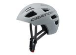 Fahrradhelm CRATONI "Fahrradhelm C-Pure grau matt" Gr. 1, grau, Helme, 1, 100% Erzeugnis unbest Zusammensetzg EuZ., Fahrradhelm