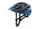 Fahrradhelm CRATONI "MTB-Fahrradhelm AllRace" Gr. L, schwarz (schwarz, blau), Helme, L, 100% Erzeugnis unbest Zusammensetzg EuZ., Fahrradhelm