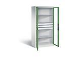 C+P Werkzeugschrank Acurado, H1950xB930xT600mm, Front Resedagrün, Korpus Lichtgrau (8922-5530) ; C + P Möbelsysteme (8922-5530|S10051)