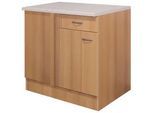 Eckunterschrank 'Nano' , Buche