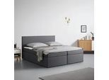 Boxbett Lucy 2 Grau ca.180x200cm mit Topper
