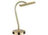 LED-Tischleuchte Curtis Messingfarben max. 4 Watt