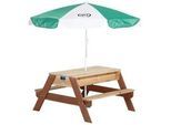 Kinder-Gartentisch Axi Nick Braun Sand-Wassertisch