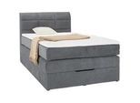 Boxspringbett Runner Grau ca. 120x200cm