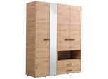 Kleiderschrank in Eiche Artisan