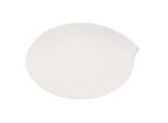 Servierplatte VILLEROY & BOCH "Platte oval Flow 35 x 24 x 4 cm weiß", weiß, Porzellan, Servierplatten, Servierplatte
