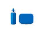 Lunchbox MEPAL "Lunchset Campus 400 ml + 700 ml 2er Set", blau, Lebensmittelaufbewahrungsbehälter, Lunchbox