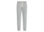 Jogginghose BLEND "Jogginghose BHTilo", Herren, Gr. L, N-Gr, grau (zink mix), Obermaterial: 60% Baumwolle CO. 40% Polyester PES., Hosen Jogginghose