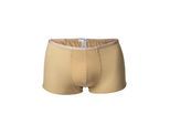 Boxershorts HOM "Boxershort 1er Pack", Herren, Gr. M, beige (skin), Obermaterial: 76% Polyamid PA. 24% Elasthan EL., Unterhosen