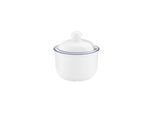 Zuckerstreuer SELTMANN WEIDEN "Zuckerdose Compact Blaurand 250 ml weiß-blau", bunt (weiß, blau), Zuckerstreuer