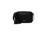 Umhängetasche TAMARIS "Umhängetasche TAS Keona", Mädchen, Gr. B/H/T: 21cm x 15cm x 8,5cm 0, schwarz (schwarz 100), Polyurethan, Taschen Umhängetasche