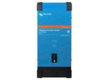 Wechselrichter VICTRON ENERGY "Victron Phoenix 24/1600 Smart", schwarz (blau, schwarz), B:48,5cm H:21,9cm L:12,5cm, Kunststoff, Polychlorierte Biphenyle (PCB), Stahl, Wandler