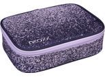 Schreibgeräteetui NEOXX "Schlamperbox, Dunk", Kinder, lila (glitterally perfect), Polyester, Schreibgeräteetuis, teilweise aus recyceltem Material