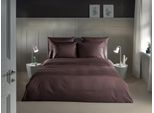 Bettwäsche HECKETT & LANE "Banda", braun (marsala braun), B/L: 155cm x 220cm, 1 Stk., 1 Stk., Mako-Satin, B/L: 80cm x 80cm, 2, Mako-Satin, Obermaterial: 100% Baumwolle, Bettwäsche, Bettwäsche, hochwertiges Mako-Satin, Streifen Satin, Bettwäsche ab 135x200 cm.
