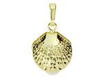 Kettenanhänger OSTSEE-SCHMUCK "- Muschel - Gold 333/000 - Zuchtperle" Gr. 21, gold (gold 333, goldfarben, gelb), Schmuckanhänger, Damen, Gelbgold 333, Kettenanhänger