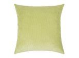 Dekokissen PAD "CASUAL", grün (grün, unifarben), B:60cm L:60cm, Polyacryl, Polyester, Dekokissen_Sitzkissen_Kissenhüllen, Made in Europe