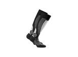 Kniestrümpfe ROHNER SOCKS "Socken Basic Ski 2er Pack", Damen, Gr. 47-50, grau, Obermaterial: 40% Wolle mw. 25% Polyacryl PAN. 24% Polypropylen PP. 8% Polyamid PA. 3% Elasthan EL., Socken Kniestrümpfe