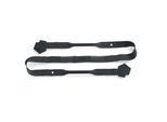 Yogablock YEAZ "Fitness- und Yoga-Band + Öse FEEL PRO", schwarz, Sportmatten