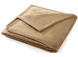 Wohndecke OTTO HOME "Tianna", beige, B:150cm L:200cm, Polyester, Wohndecken, Wohndecke, weiche Kuscheldecke,150x200cm, leicht & kompakt, pflegeleicht, premium