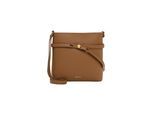 Umhängetasche TAMARIS "Umhängetasche TAS Kathi", Mädchen, Gr. B/H/T: 30cm x 28cm x 5cm 0, gelb (sahara 920), Polyurethan, Taschen Umhängetasche
