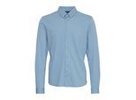 Langarmhemd CASUAL FRIDAY "Langarmhemd CFArthur", Herren, Gr. XL, N-Gr, blau (bel air blau), Obermaterial: 72% Baumwolle CO. 24% Polyester PES. 4% Elasthan EL., Hemden
