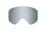 Snowboardbrille YEAZ "Magnetisches Wechselglas APEX", silber, Sportbrillen