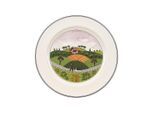 Speiseteller VILLEROY & BOCH "Speiseteller Jäger Design Naif ø 27 cm bunt", bunt, L:27cm, Speiseteller, Speiseteller
