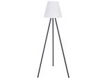 PACO HOME Stehlampe "ROBIN", grau, Ø 35cm H: 148cm, Leuchten, LED Stehlampe Industrie In- und Outdoor Akku Garten Terasse, Stehlampe